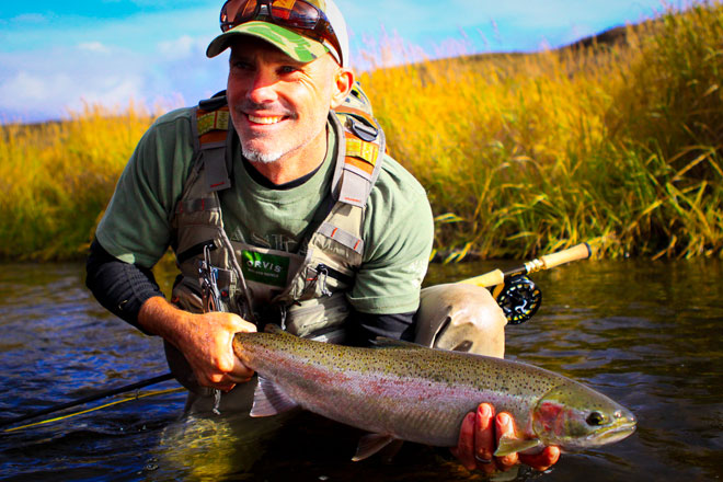alaska river fishing trout